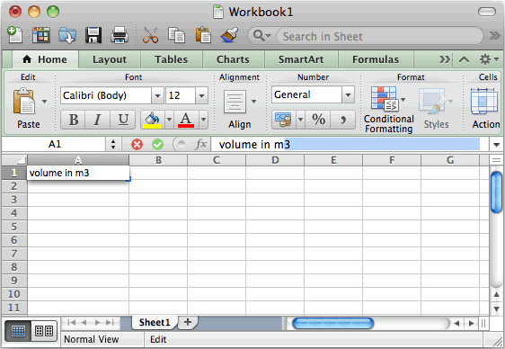make @ in excel for mac